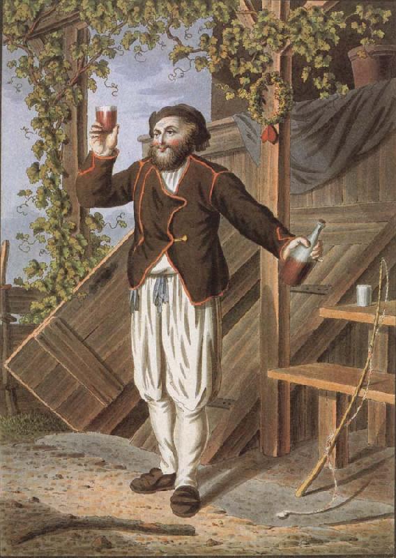 Georg Volmar Peasant of Morat Germany oil painting art